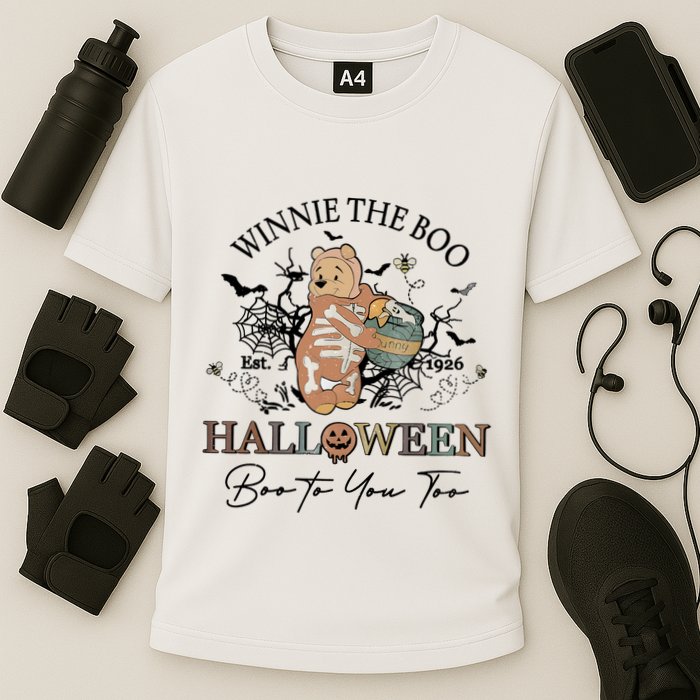 Retro The Boo Halloween Boo To You Too Performance Shirt