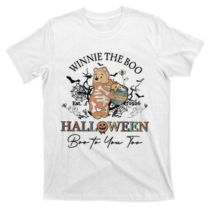 Retro The Boo Halloween Boo To You Too T-Shirt