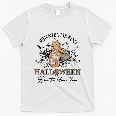 Retro The Boo Halloween Boo To You Too T-Shirt