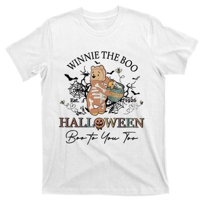 Retro The Boo Halloween Boo To You Too T-Shirt