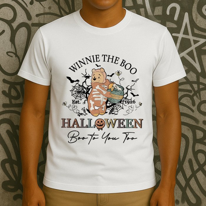 Retro The Boo Halloween Boo To You Too T-Shirt