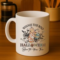 Retro The Boo Halloween Boo To You Too Mug