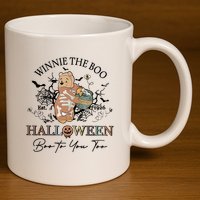 Retro The Boo Halloween Boo To You Too 11oz C Handle Ceramic Mug