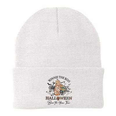 Retro The Boo Halloween Boo To You Too Beanie