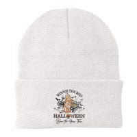 Retro The Boo Halloween Boo To You Too Beanie