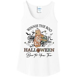 Retro The Boo Halloween Boo To You Too Ladies Essential Tank