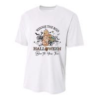 Retro The Boo Halloween Boo To You Too Youth Performance Sprint T-Shirt