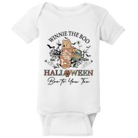 Retro The Boo Halloween Boo To You Too Baby Bodysuit
