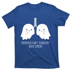 Respiratory Therapy Boo Crew Lungs Halloween Therapist Rt Cool Gift T-Shirt