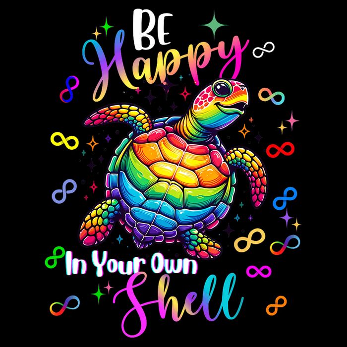 Rainbow Turtle Be Happy In Your Own Shell Autism Awareness Legacy Cool Fit Booney Bucket Hat