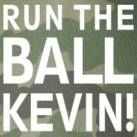 Run The Ball Kevin Funny Football Fan Meme Legacy Tie Dye Trucker Hat