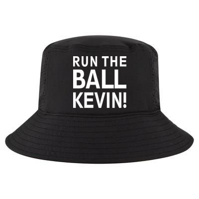 Run The Ball Kevin Funny Football Fan Meme Cool Comfort Performance Bucket Hat