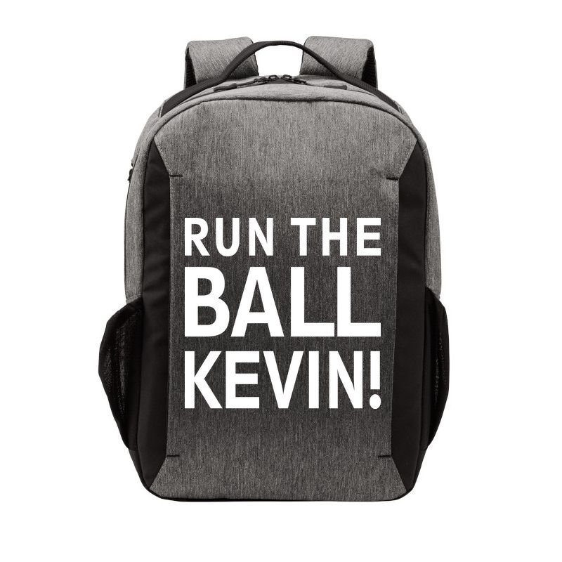 Run The Ball Kevin Funny Football Fan Meme Vector Backpack