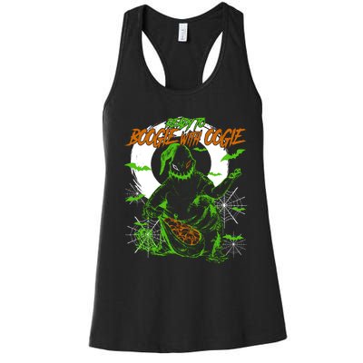 Ready To Boogie With Boogie Oogie Nightmare Halloween Women's Racerback Tank