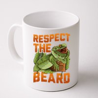 Respect The Beard Tee Funny Bearded Dragon Mug