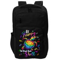 Rainbow Turtle Be Happy In Your Own Shell Autism Awareness Impact Tech Backpack