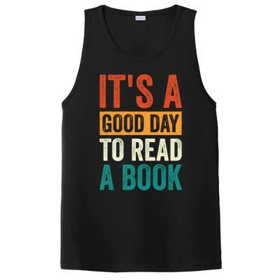 Reading Teacher Bookworm Its A Good Day To Read A Book Cool Gift PosiCharge Competitor Tank