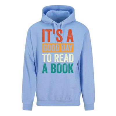 Reading Teacher Bookworm Its A Good Day To Read A Book Cool Gift Unisex Surf Hoodie