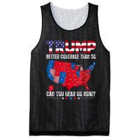 Retro Trump Better Coverage Than 5g Can You Hear Us Now Mesh Reversible Basketball Jersey Tank