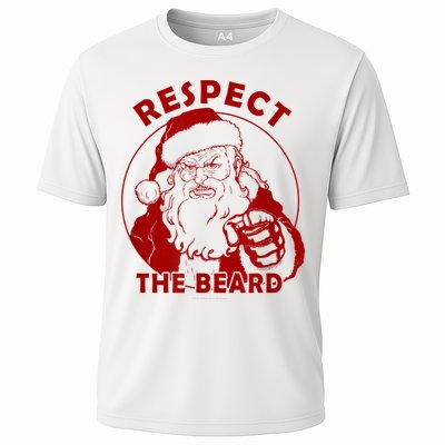 Respect The Beard Santa Claus Funny Christmas Performance Shirt