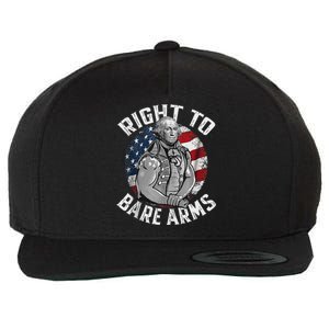 Right To Bare Arms 4th Of July Gym George Washington Tank Top Wool Snapback Cap