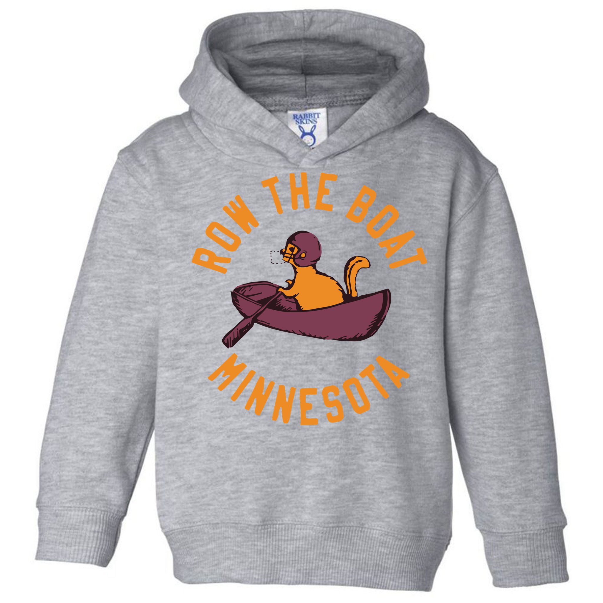 Row The Boat Minnesota Toddler Hoodie