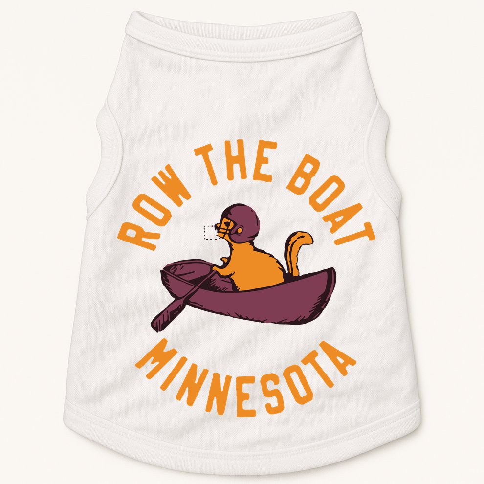 Row The Boat Minnesota Doggie Tank