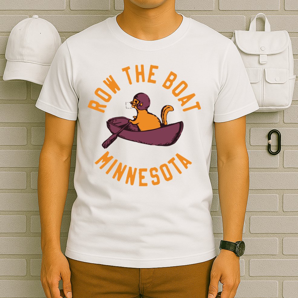 Row The Boat Minnesota T-Shirt