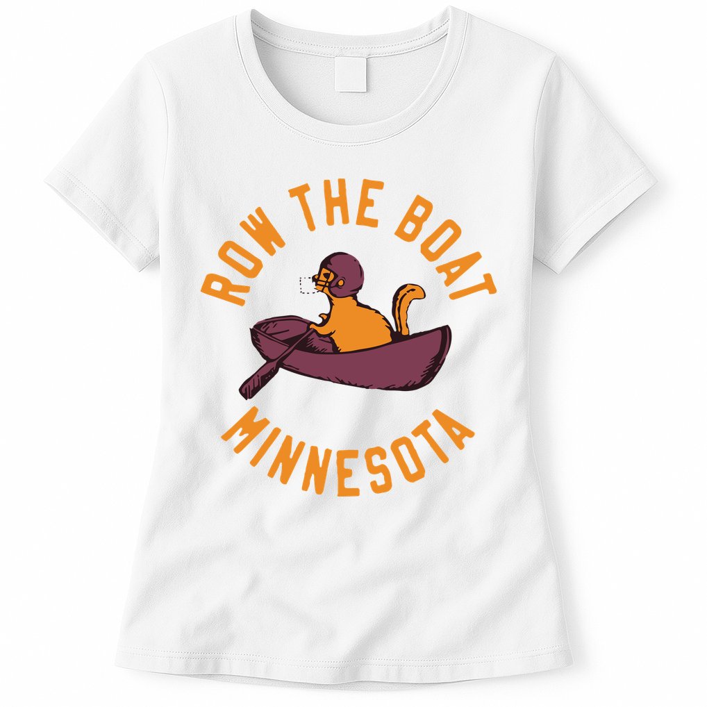 Row The Boat Minnesota Womens T-Shirt
