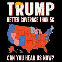 Retro Trump Better Coverage Than 5g Can You Hear Us Now Tote Bag