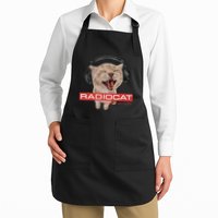Radiocat The Bends Funny Music Cat Meme Cat Mom Cat Lover Apron
