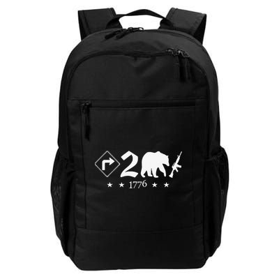 Right To Bear Arms Pro Gun Funny Patriotic Military Daily Commute Backpack