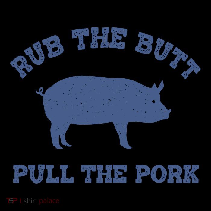 Rub The Butt Pull Pork 16 in Basic Backpack