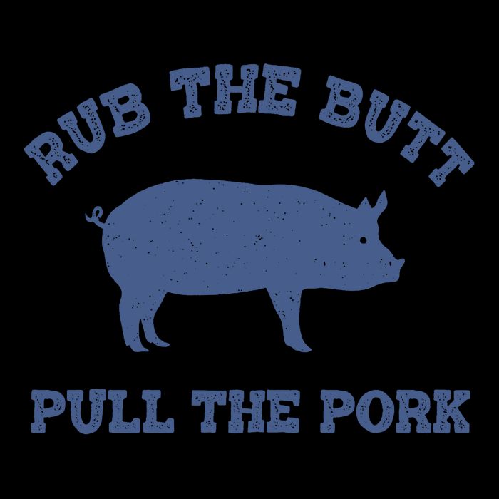 Rub The Butt Pull Pork 16oz Travel Tumbler