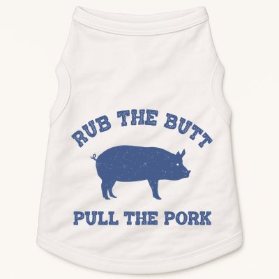 Rub The Butt Pull Pork Doggie Tank
