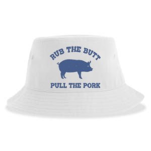 Rub The Butt Pull Pork Sustainable Bucket Hat