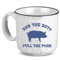 Rub The Butt Pull Pork 15oz Campfire Ceramic Mug