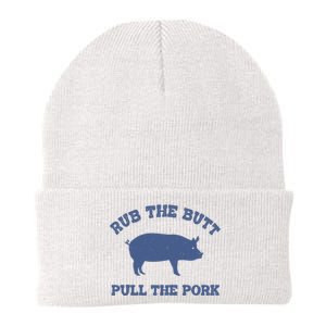 Rub The Butt Pull Pork Knit Cap Winter Beanie