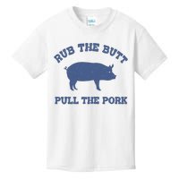 Rub The Butt Pull Pork Kids T-Shirt