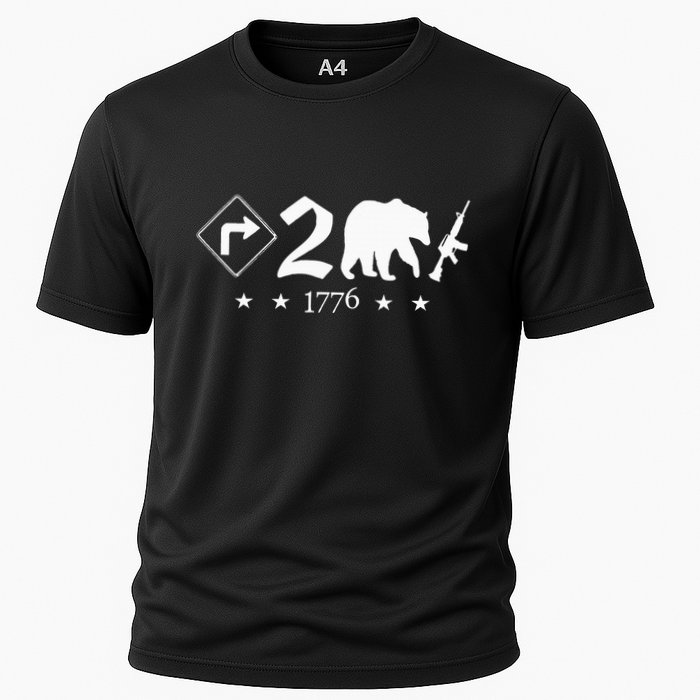 Right To Bear Arms Pro Gun Funny Patriotic Military Cooling Performance Crew T-Shirt