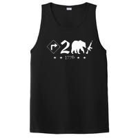 Right To Bear Arms Pro Gun Funny Patriotic Military PosiCharge Competitor Tank