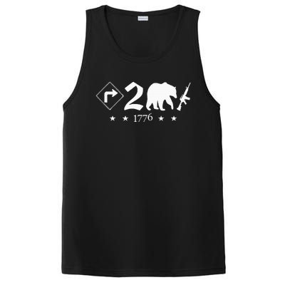 Right To Bear Arms Pro Gun Funny Patriotic Military PosiCharge Competitor Tank