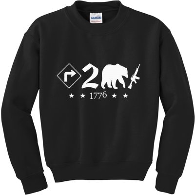 Right To Bear Arms Pro Gun Funny Patriotic Military Kids Sweatshirt