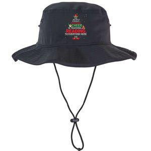 Reading Teacher Christmas Shirts Elf Christmas Cheer Legacy Cool Fit Booney Bucket Hat