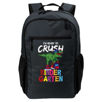 Ready To Crush Kindergarten T Rex Cute Kindergarten Gift Daily Commute Backpack