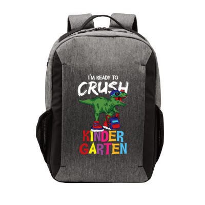 Ready To Crush Kindergarten T Rex Cute Kindergarten Gift Vector Backpack