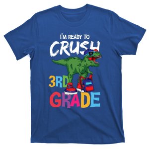 Ready To Crush Third Grade T Rex Cute 3Rd Grade Gift T-Shirt