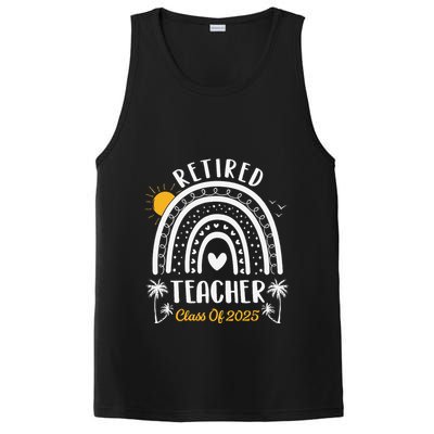 Retired Teacher Class Of 2025 Rainbow Teachers Retirement PosiCharge Competitor Tank