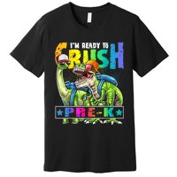 Ready To Crush PreK Dinosaur Backpack Back To School Boy Premium T-Shirt