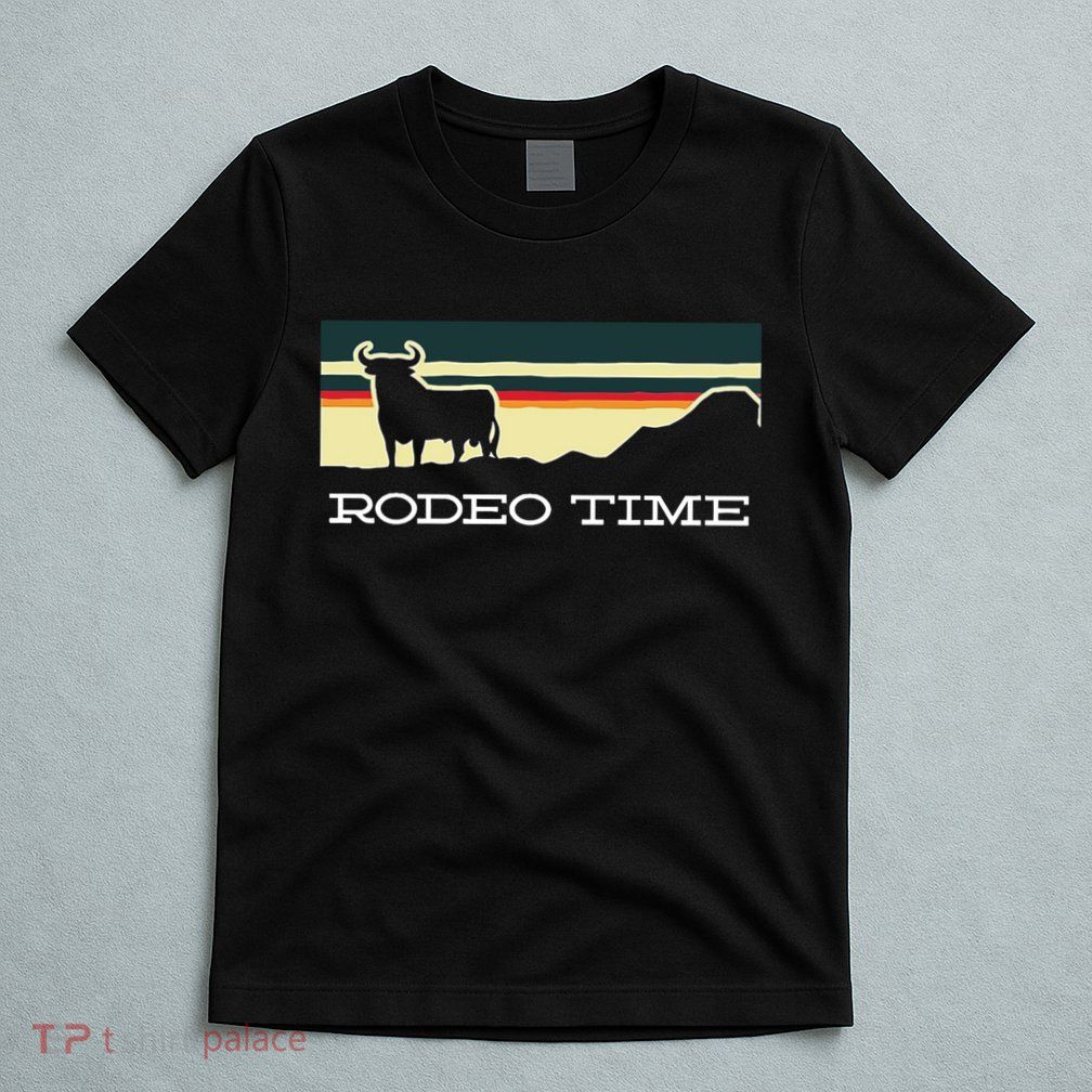 Rodeo Time Cowboy Wild West Cow Horseman Ranch Lasso Boots T-Shirt